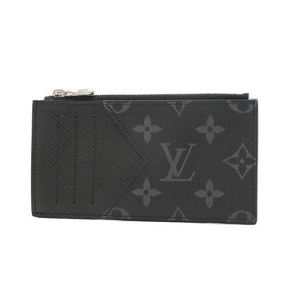 Louis Vuitton Handbags - LOUIS VUITTON Monogram Eclipse Coin Card Holder Case Wallet M30271